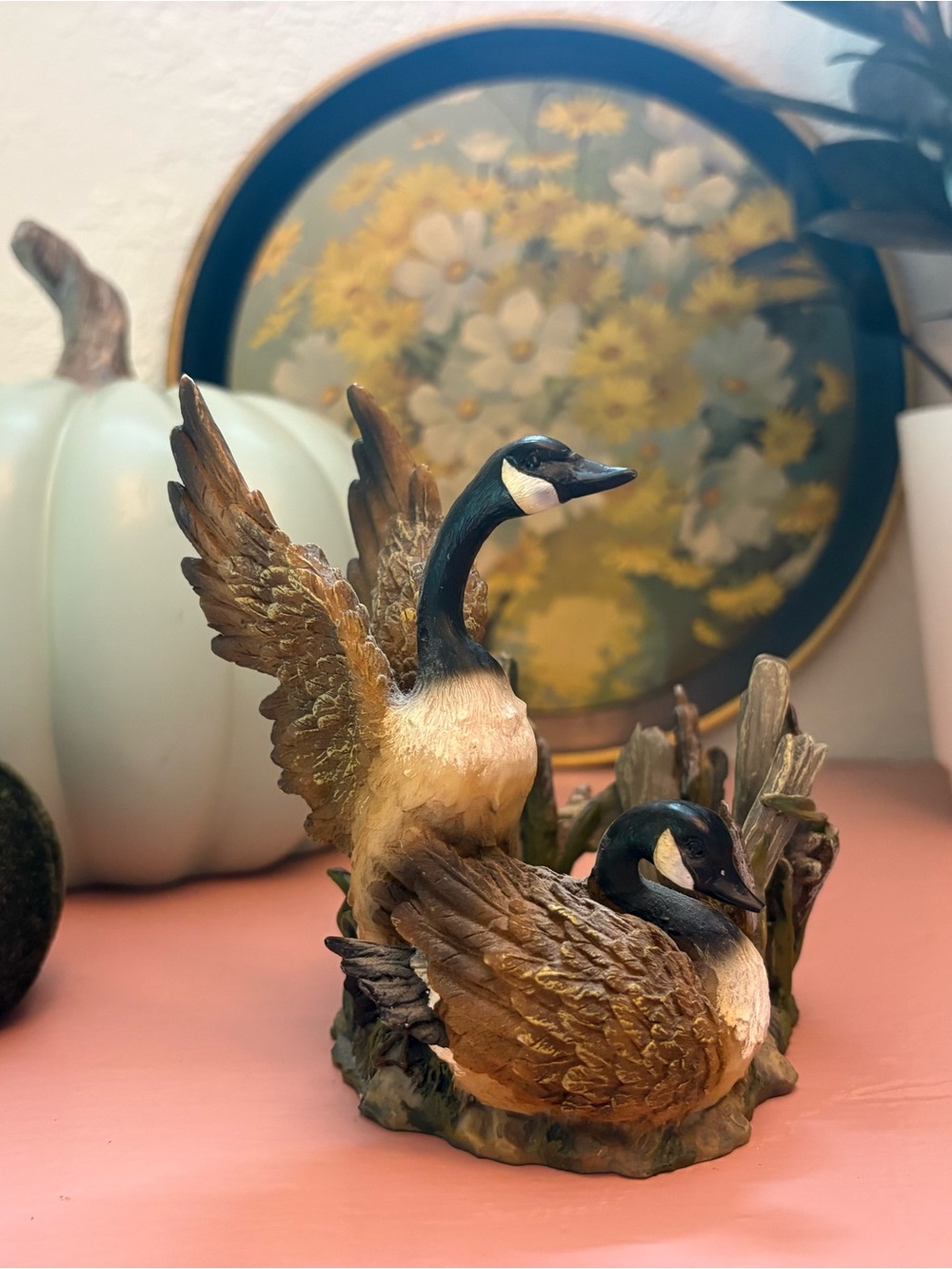Decorative Canada Goose Candle Votive
